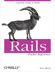 Rails Pocket Reference. A Quick Guide to Rails