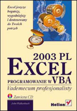 Excel 2003 PL. Programowanie w VBA. Vademecum profesjonalisty
