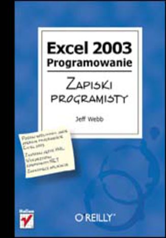 Excel 2003. Programowanie. Zapiski programisty