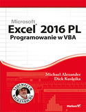 Ebook Excel 2016 PL. Programowanie w VBA. Vademecum Walkenbacha