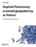 Ebook Kapitał finansowy a wzrost gospodarczy w Polsce