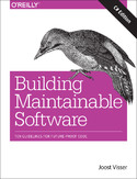 Ebook Building Maintainable Software, C# Edition. Ten Guidelines for Future-Proof Code