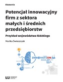 Ebook Potencjał innowacyjny firm z sektora małych i średnich przedsiębiorstw. Przykład województwa łódzkiego