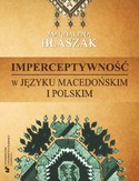 Ebook Imperceptywność w języku macedońskim i polskim