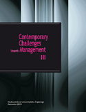 Ebook Contemporary Challenges towards Management III