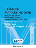Ebook Badania marketingowe. Rozdział 1. Przedmiot i etapy badań marketingowych