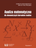 Ebook Analiza matematyczna dla ekonomicznych kierunków studiów