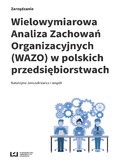 Ebook Wielowymiarowa Analiza Zachowań Organizacyjnych (WAZO) w polskich przedsiębiorstwach