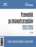 Ebook Przewodnik po zmianach rzepisów 2015/2016 dla firm