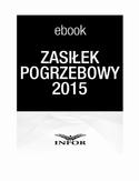 Ebook Zasiłek pogrzebowy 2015