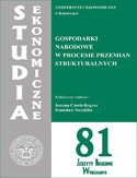 Ebook Gospodarki narodowe w procesie przemian strukturalnych. SE 81