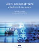 Ebook Języki specjalistyczne w badaniach i praktyce