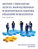 Ebook Metody i procedury audytu wewnętrznego w jednostkach sektora finansów publicznych