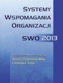 Ebook Systemy wspomagania organizacji SWO 2013