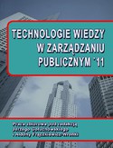 Ebook Technologie wiedzy w zarządzaniu publicznym 11