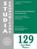 Ebook Współczesne problemy ekonomiczne. Wybrane zagadnienia teoretyczne a praktyka gospodarcza. SE 129