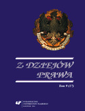 Ebook Z Dziejów Prawa. T. 9 (17)