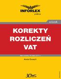 Ebook Korekty rozliczeń VAT