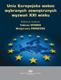 Ebook Unia Europejska wobec wybranych zewnętrznych wyzwań XXI wieku