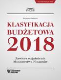 Ebook Klasyfikacja budżetowa 2018