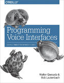 Ebook Programming Voice Interfaces