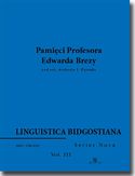 Ebook Linguistica Bidgostiana. Series nova. Vol. 3. Pamięci Profesora Edwarda Brezy
