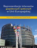 Ebook Reprezentacja interesów gospodarczych i społecznych w Unii Europejskiej