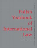 Ebook 2017 Polish Yearbook of International Law vol. XXXVII