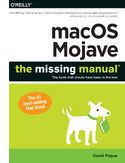 Ebook macOS Mojave: The Missing Manual. The book that should have been in the box