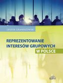 Ebook Reprezentowanie interesów grupowych w Polsce
