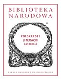 Ebook Polski esej literacki. Antologia