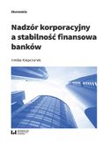 Ebook Nadzór korporacyjny a stabilność finansowa banków