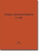 Ebook Tysiąc zdań polskich {1-500}
