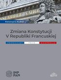 Ebook Zmiana Konstytucji V Republiki Francuskiej