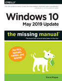 Ebook Windows 10 May 2019 Update: The Missing Manual. The Book That Should Have Been in the Box