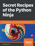 Ebook Secret Recipes of the Python Ninja