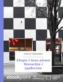 Ebook Elegie i inne pisma literackie i społeczne