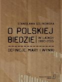 Ebook O polskiej biedzie w latach 1990-2015