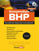 Ebook Kompendium BHP tom 1 - poradnik dla służby bhp i pracodawców + płyta CD z wzorami dokumentów (e-book)