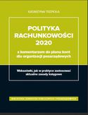 Ebook Polityka rachunkowości 2020 z komentarzem do planu kont dla organizacji pozarządowych (e-book)