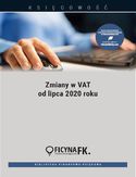 Ebook Zmiany w VAT od lipca 2020 roku