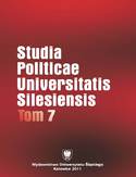 Ebook Studia Politicae Universitatis Silesiensis. T. 7