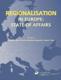 Ebook Regionalisation in Europe: The State of Affairs