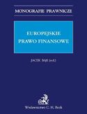 Ebook Europejskie prawo finansowe