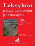 Ebook Leksykon prawa zamówień publicznych. 100 podstawowych pojęć