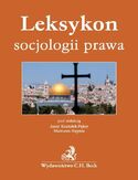 Ebook Leksykon socjologii prawa