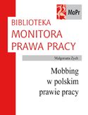 Ebook Mobbing w polskim prawie pracy