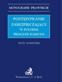 Ebook Postępowanie zabezpieczające w polskim prawie karnym