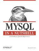 Ebook MySQL in a Nutshell