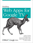 Ebook Building Web Apps for Google TV